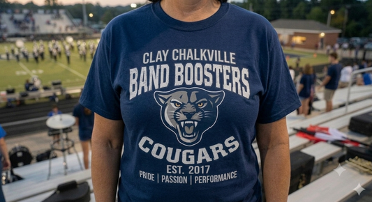 Band Booster Shirt (Navy)