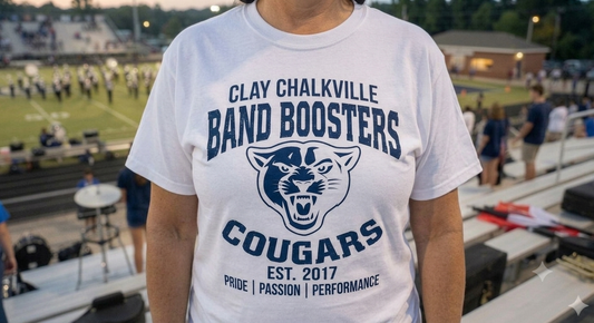 Band Booster Shirt (White)